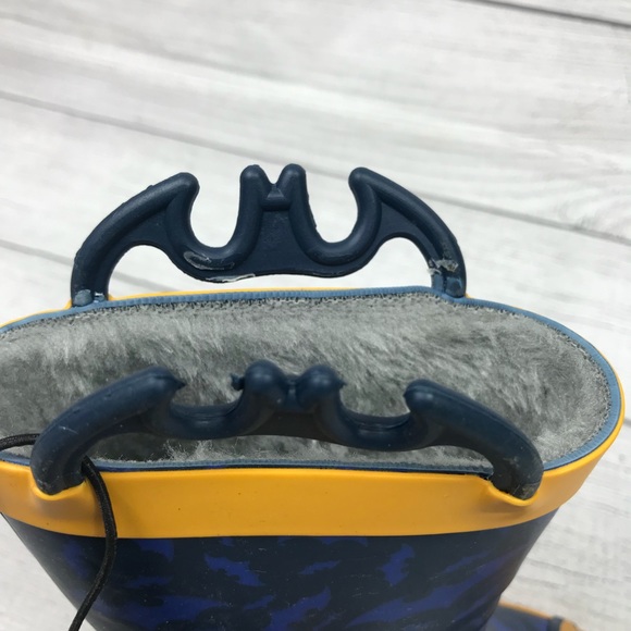 Western Chief  BATMAN Rain Boots Sz 7/8 - Picture 8 of 11